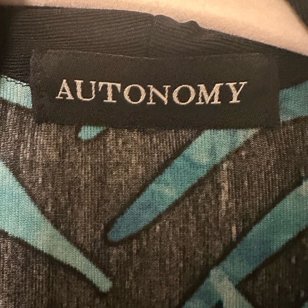 Autonomy Leaf Patterned Cardigan - image 6